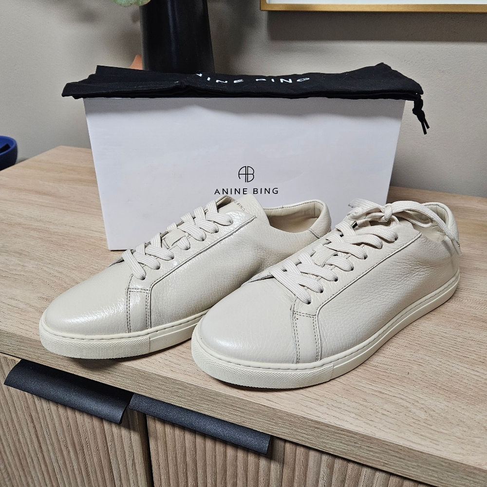 Anine Bing Leather Sneakers size 40